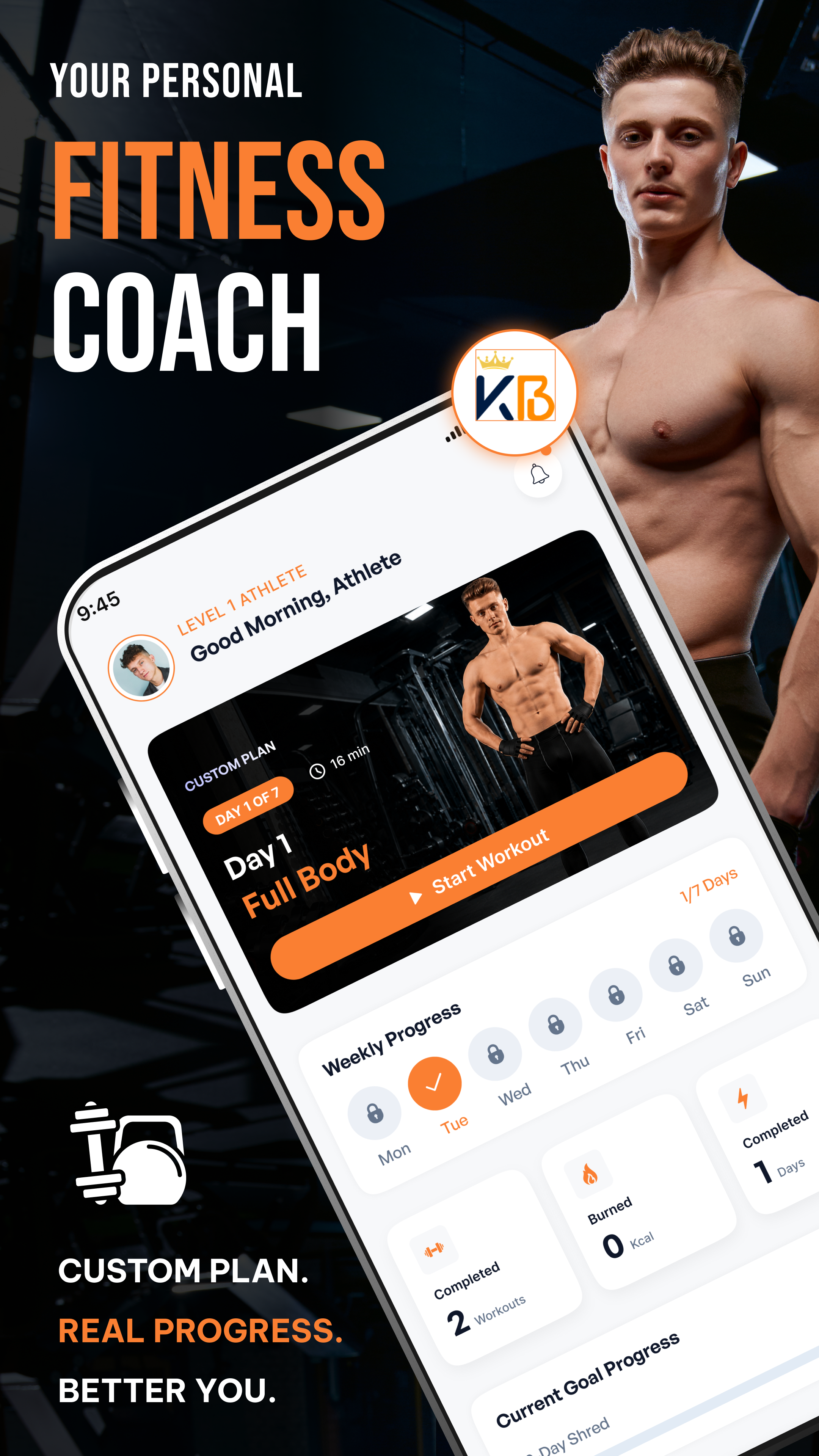 Men Workout app screenshots